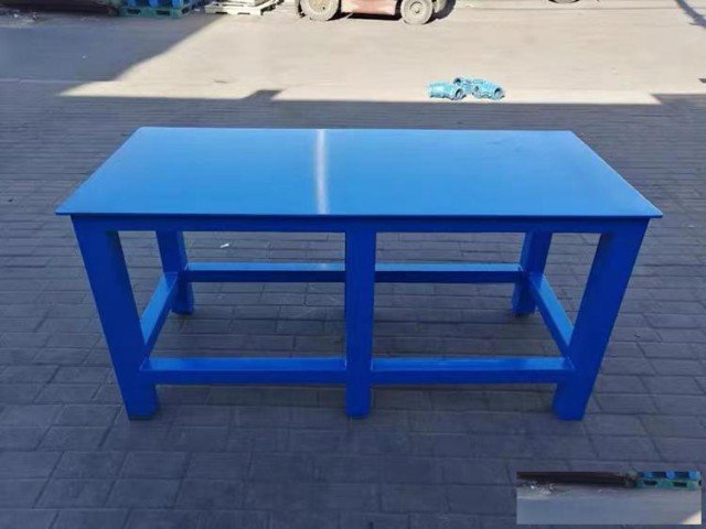 天津工厂操作台减震工作台双层操作台钢制操作台