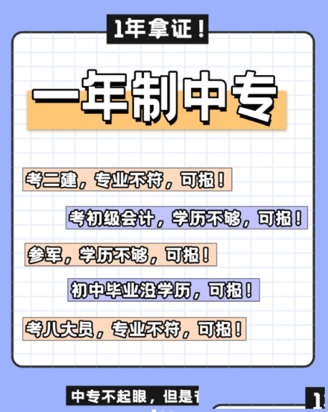 河北邯郸电大中专报名