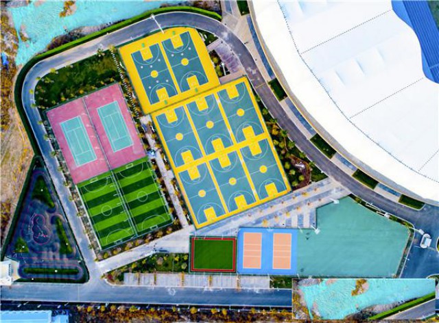 硅PU篮球场起泡的四大原因