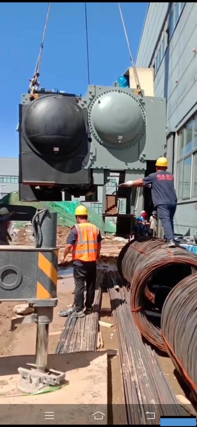 起重吊装搬运锅炉