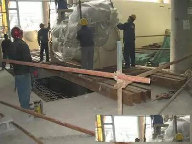 起重吊装搬冷暖设备