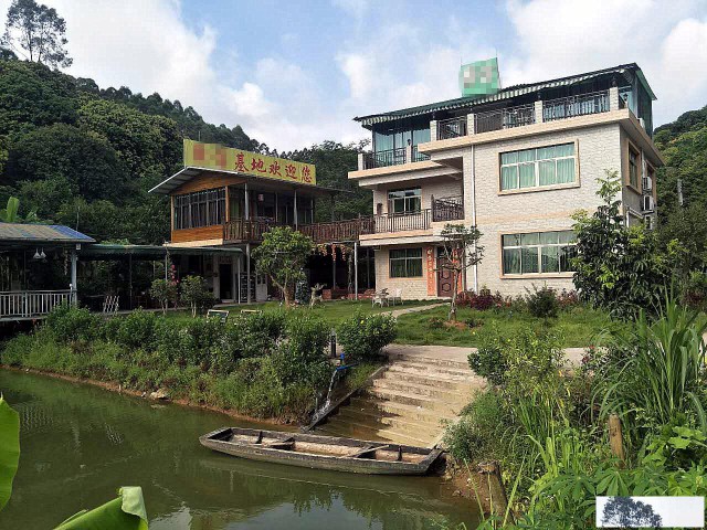 从化区太平镇7亩果园鱼塘餐厅楼房度假山庄整体转让