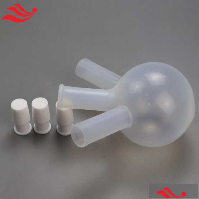 氟塑料烧瓶PFA半透明方便观察可配搅拌桨