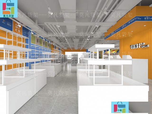 精品饰品店货架多种选择-莫凡货架可整店输出