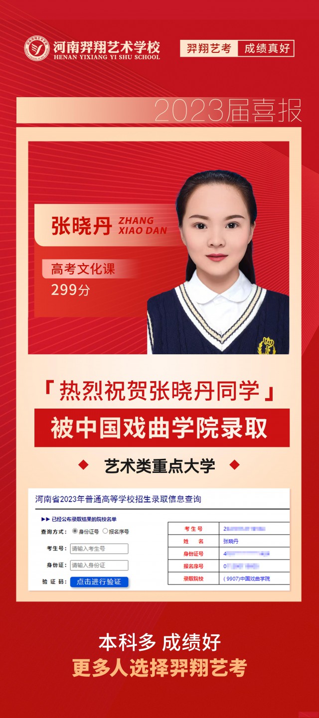 低分上重点在羿翔学艺术不再是梦