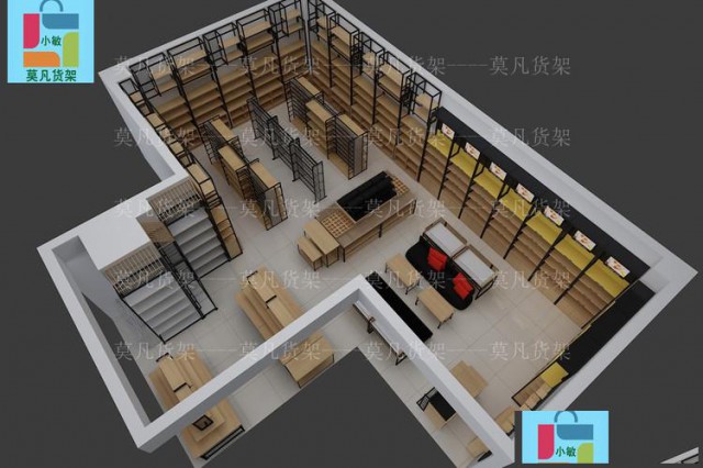 名创优品货架图片大全-遵义名创优品货架-莫凡货架供应商