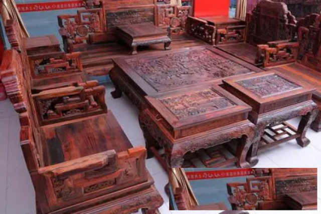 回收实木仿古欧式红木榆木家具办公家具空调电脑酒店厨房设备音响