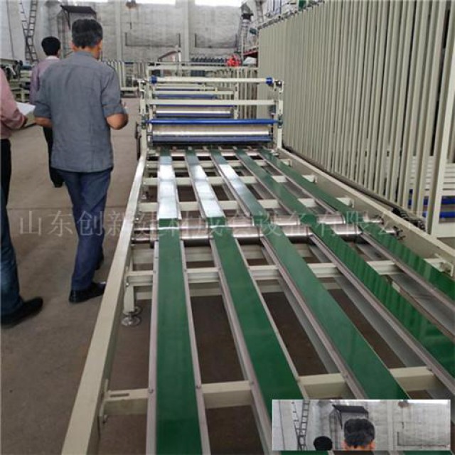 济南岩棉砂浆复合板生产线