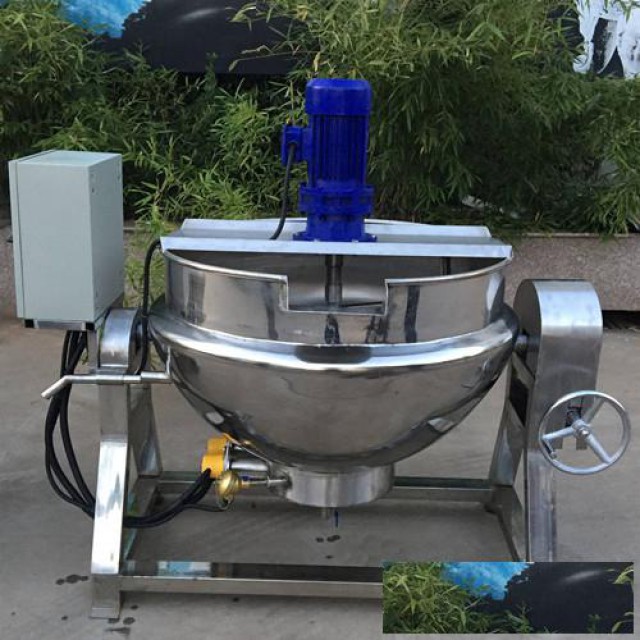 带搅拌带倾斜蒸煮锅