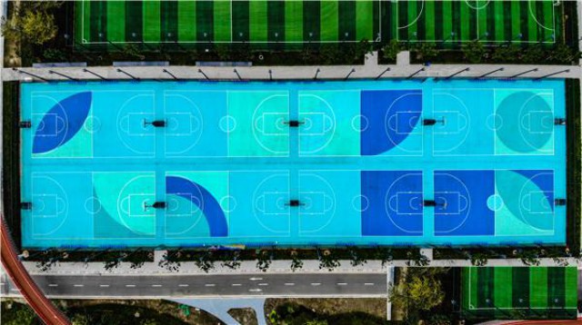 铺设硅PU球场的报价