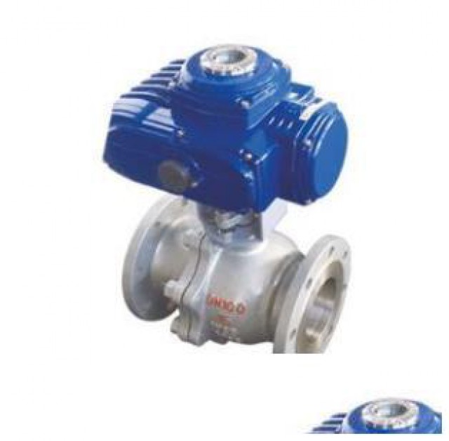 电动法兰球阀工作原理