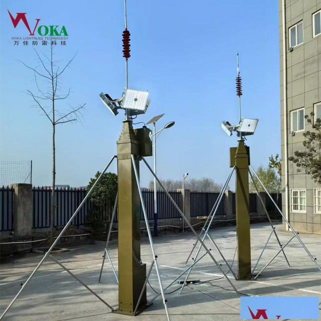 ​灯光球场15米感光升降桅杆早降晚升照明灯杆大承重伸缩杆