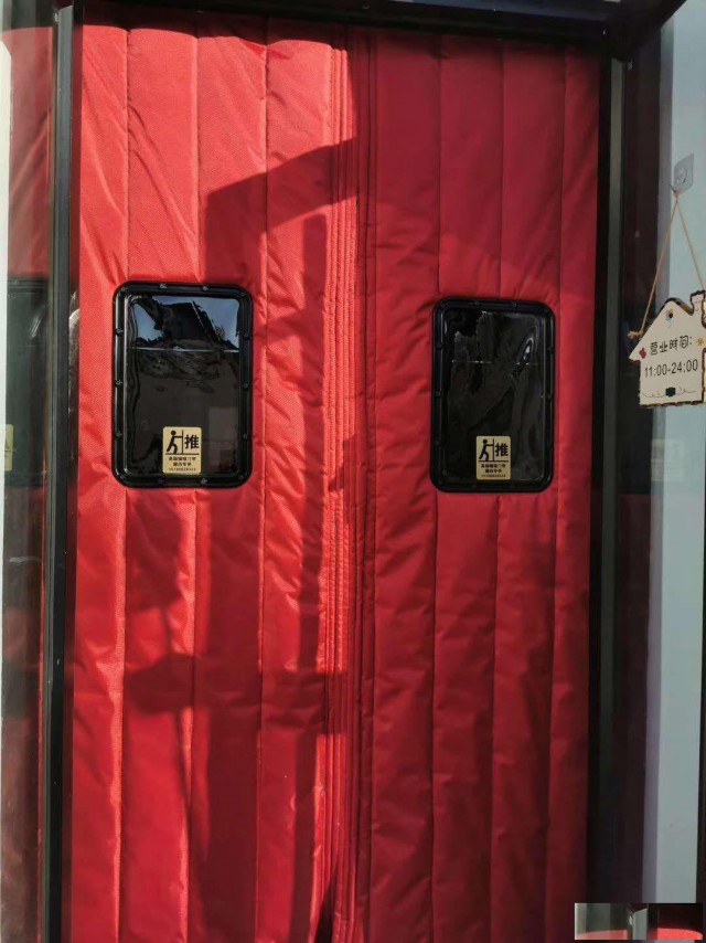 通州区安装棉门帘保温皮革门帘安装