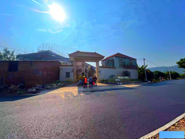 从化区棋杆附近4亩土地2000平方房屋农庄整体转让