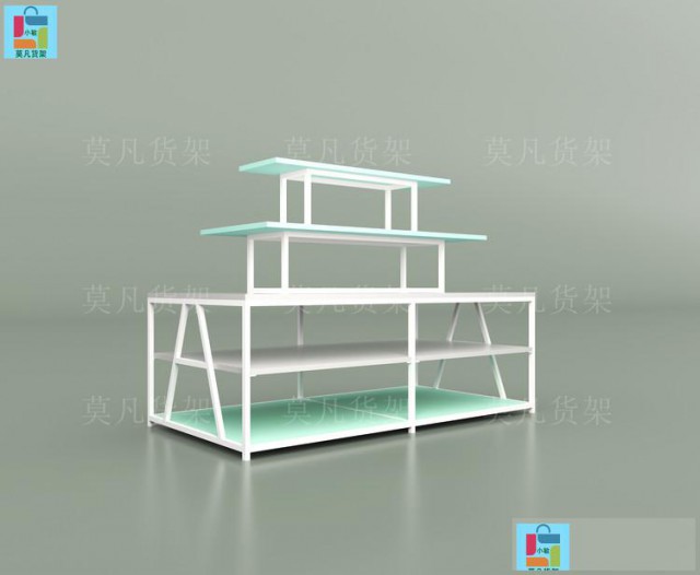 十元饰品店陈列架定位升级-莫凡货架老牌厂家