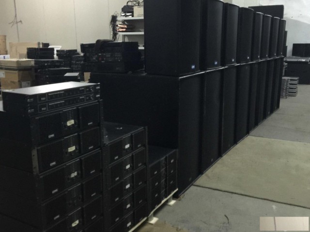 收购专业舞台音响功放调音台回收二手酒吧KTV酒店音响设备