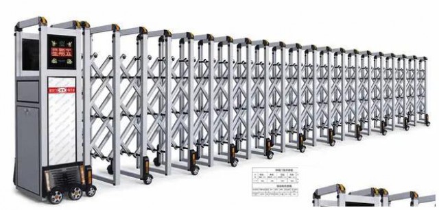 安装电动平移门定制2部队电动门