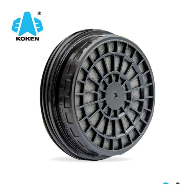 日本兴研koken防尘面具防毒面具1181rc煤矿电焊