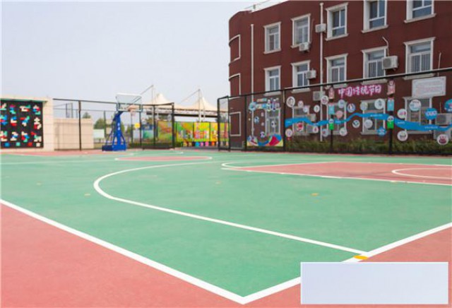 硅PU球场损坏后如何修复