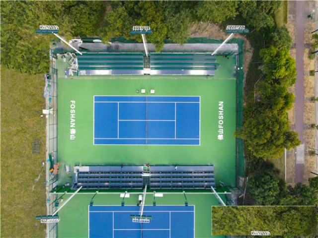 硅PU球场如何正确铺设施工