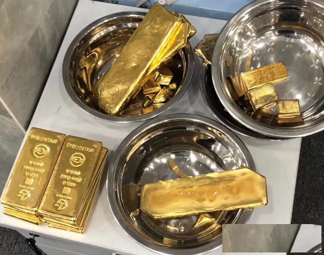 回收黄金24K金18K金手镯手链闲置黄金首饰黄金废料二手饰品