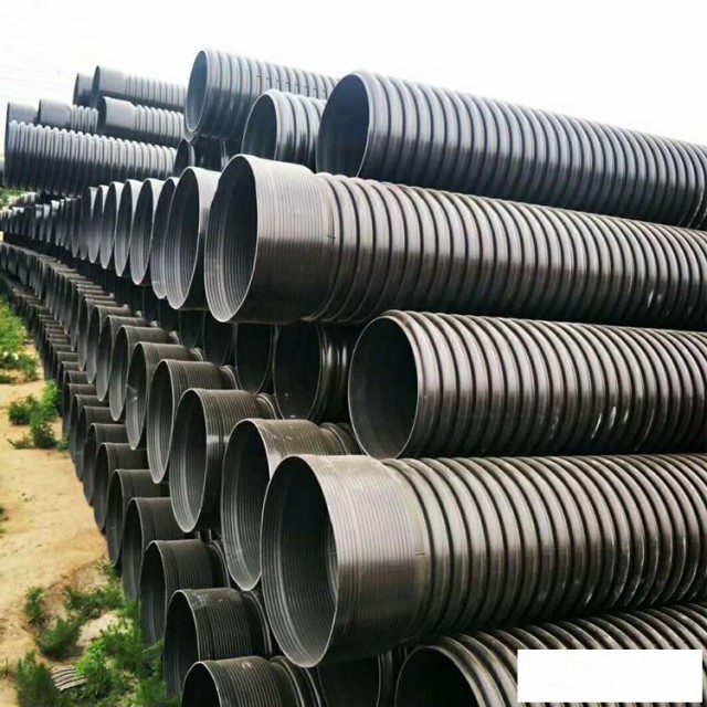 HDPE双壁波纹排污管DN400/500波纹管