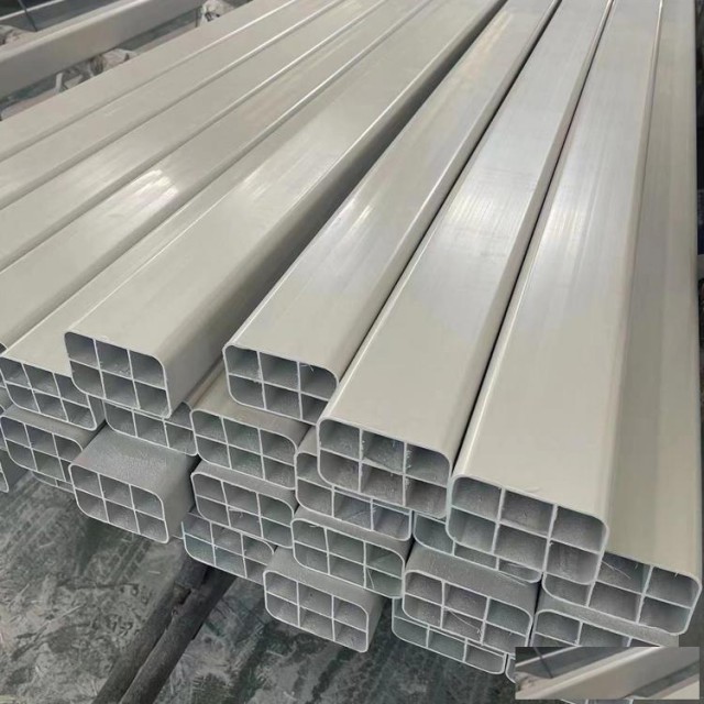 UPVC格栅管塑合金多孔通讯管单孔六孔九孔方管