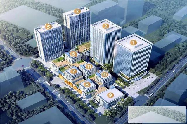 崂山区绿谷瀚章办公楼群对外招租