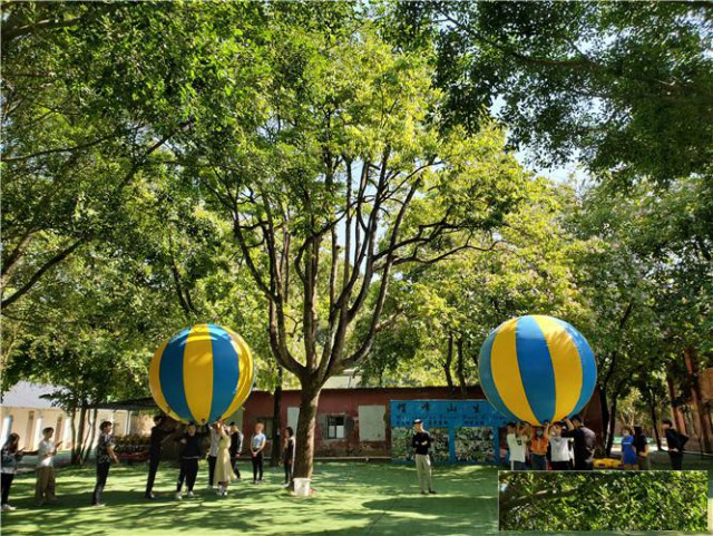 番禺区附近趣味运动会团建活动，团结一心，活力四射