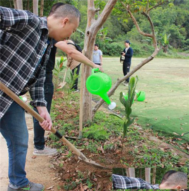 荔湾区周边游共赴清明植树