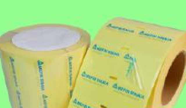 透明圆形封口贴PVC透明不干胶标签