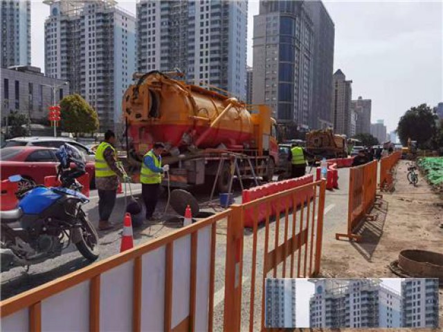 管道疏通清理化粪池