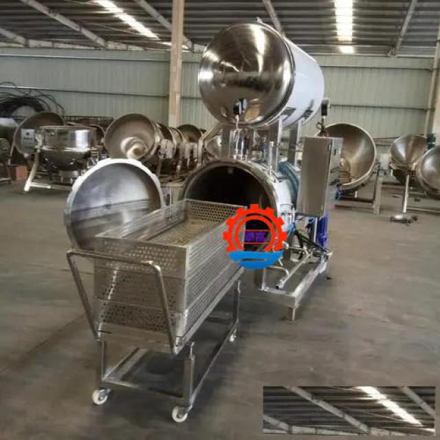 广西粽子蒸煮锅大米蒸煮杀菌锅电加热粽子杀菌锅