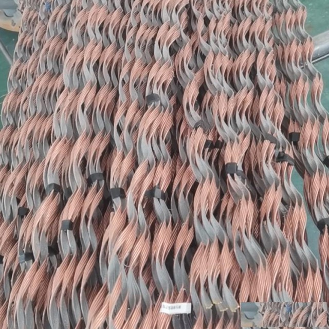 预绞式铠装护线条铜包钢保护条导线护线条