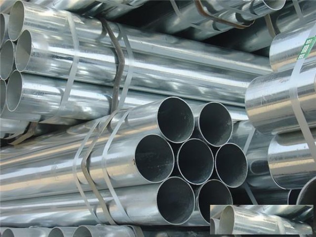 华岐镀锌钢管镀锌圆管国标消防水管SC穿线管钢结构空心管镀锌管