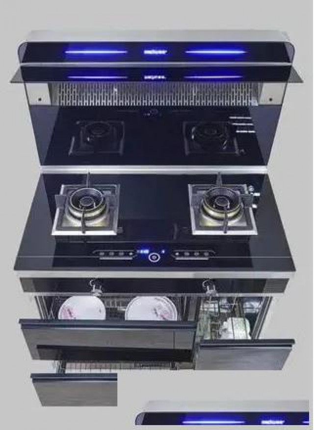 集成灶风机不转显示屏不亮打不着火自动熄火维修