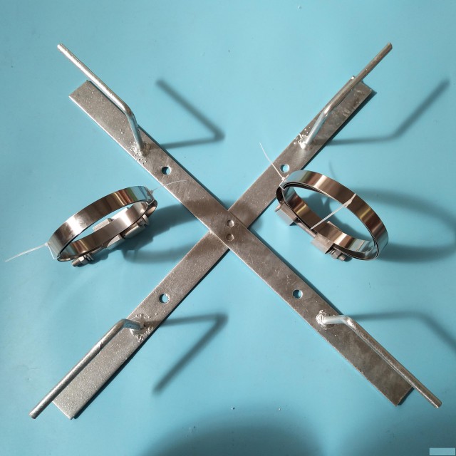 光缆盘线架富裕光缆用余缆架热镀锌扁铁余缆架