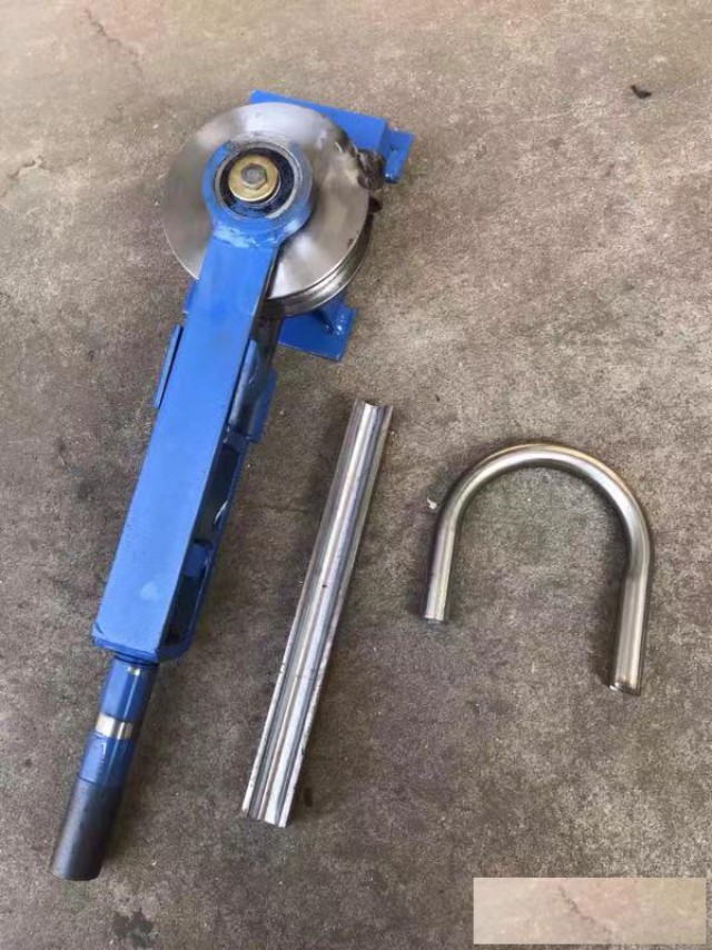 76型电动弯管机家用圆管方管弯管机