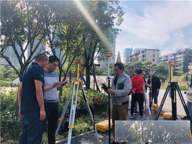 使用GPS-RTK提高放线精度