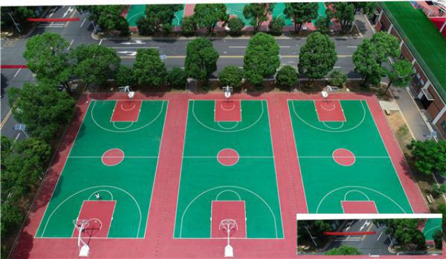 清洗硅PU篮球场的注意事项