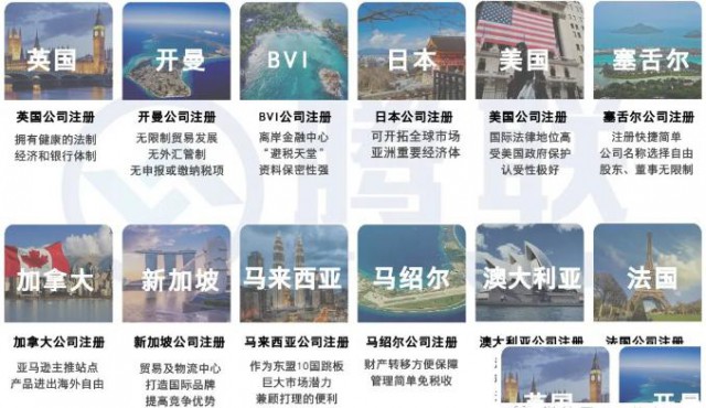 了解七大热门离岸公司注册地，抢占全球市场先机