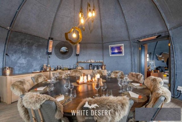 南极奢华营地也能享受伟而特红外的温暖