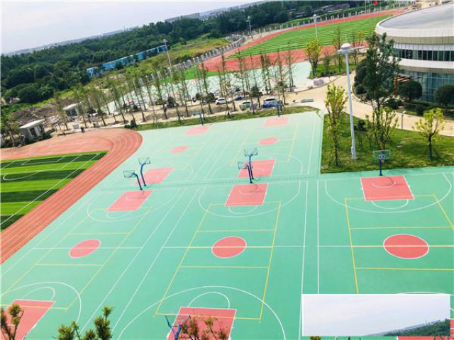 硅PU球场起泡修补有什么技巧