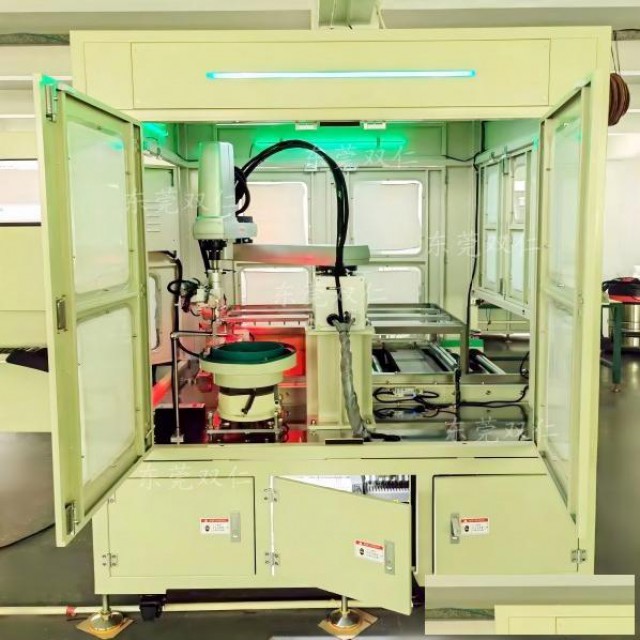 大圆柱电池插拔钉机