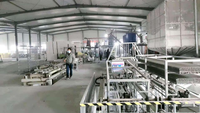 防火保温板生产线