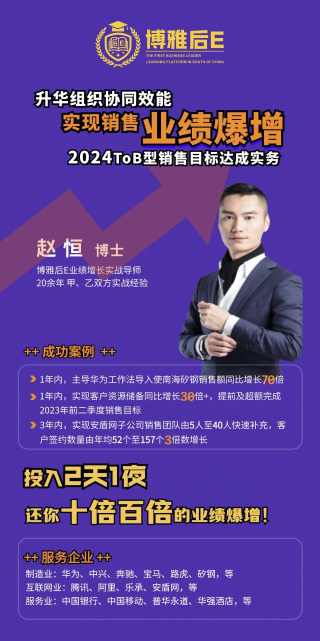 投入两天一夜，打通企业业绩暴增最后一公里！