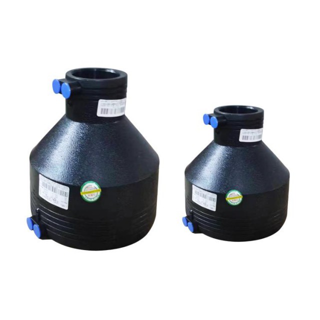 PE电熔变径400PE电熔异径直接电熔管件型号齐全