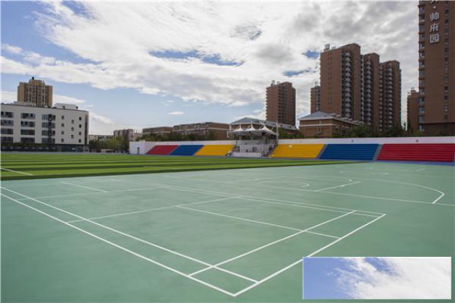 如何修复起泡的硅PU球场