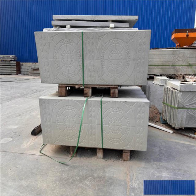 鹅卵石电力混凝土盖板定制加工制作方便铁锐工厂发货