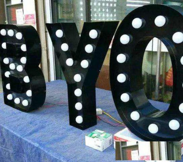 上海长宁区门头发光字维修制作霓虹灯招牌，软膜灯箱制作